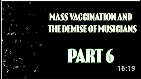 "Part 6: The Impact of Mass Vaccination on Musicians' Demise"