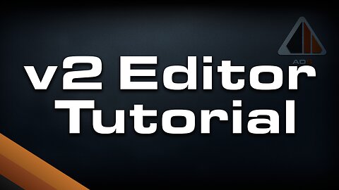 ADS v2 Editor Tutorial