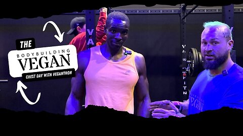 Muscle Ups & Chest Day w/ Vegantron Fit - Amped Fitness in St. Pete FL (BodybuildingVegan)