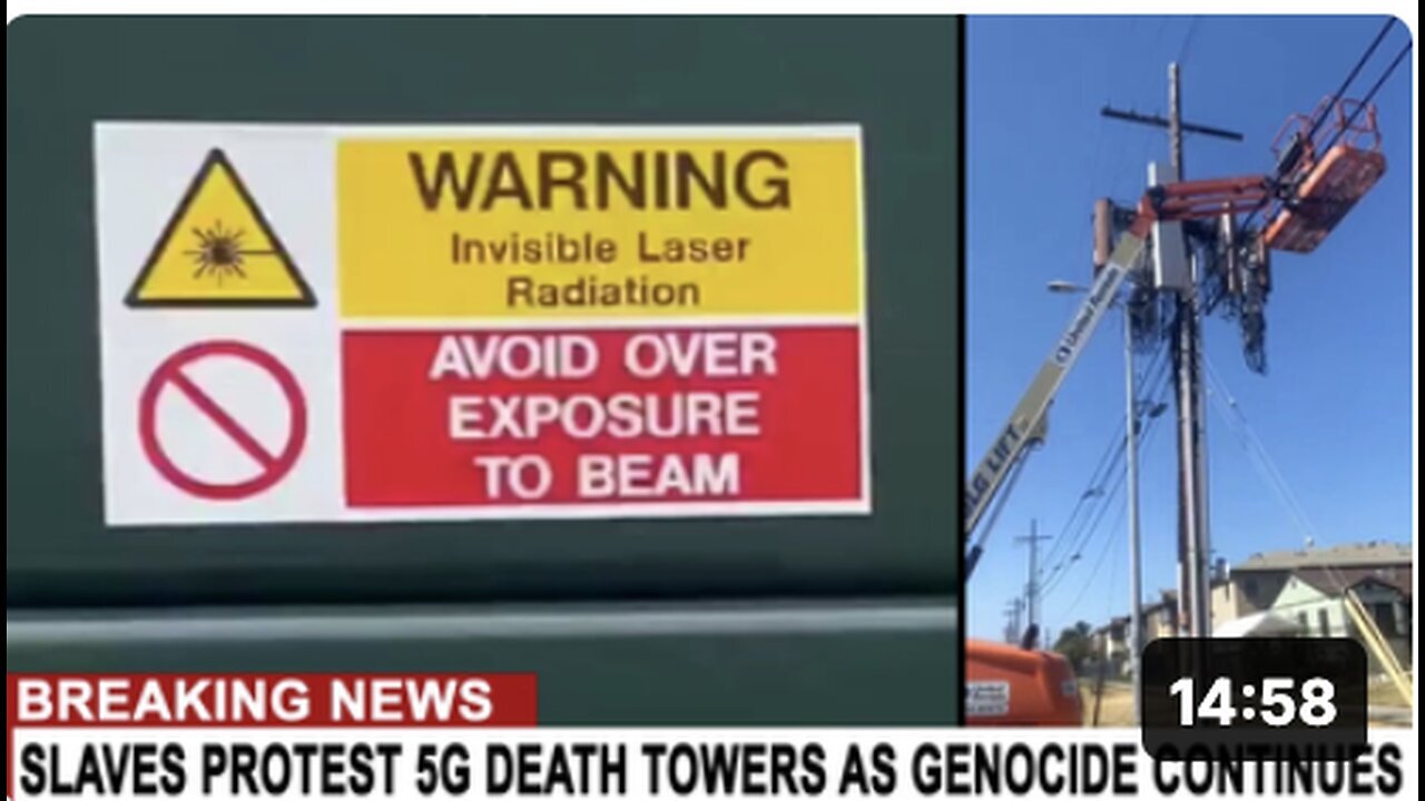 "Invisible Lasers Utilized in 5G Technology to Target Individuals"