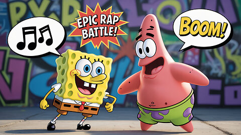 SpongeBob vs Patrick: Epic Battle! (Lyrical Clash)