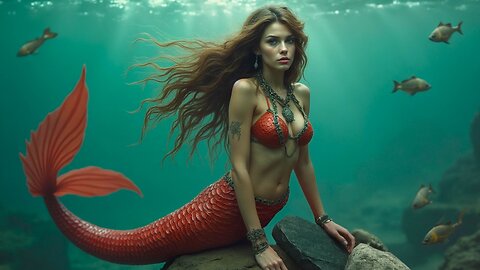 🧜‍♀️ Vintage Mermaid Fantasy - AI Short Film of a Journey Under the Sea in Panavision 70!