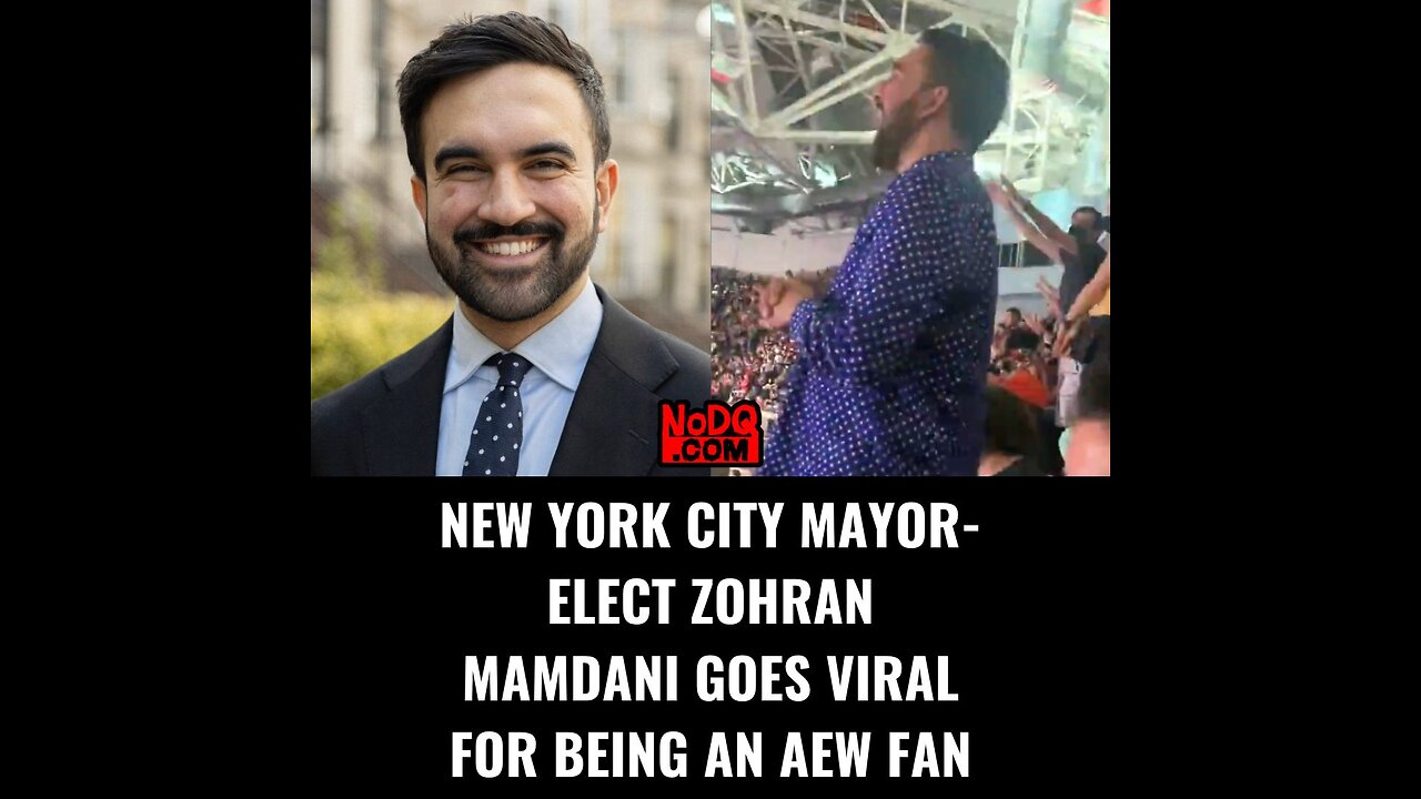 NYC's New Mayor Is an AEW Fan?! That Explains Everything #shorts