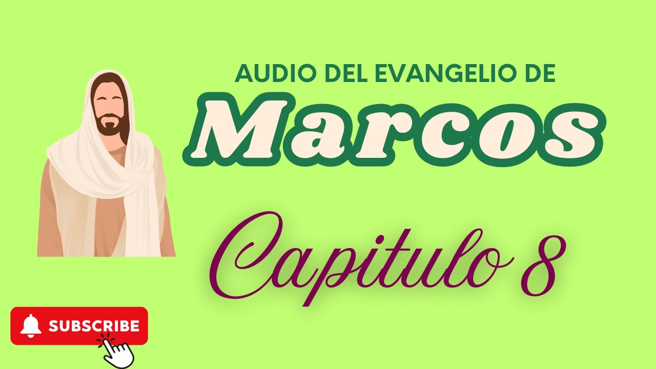 MARCOS CAPITULO 8/BIBLIA DRAMATIZADA/AUDIO LIBRO BIBLIA