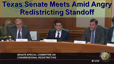 Texas Senate Meets Amid Angry Redistricting Standoff - August 7, 2025