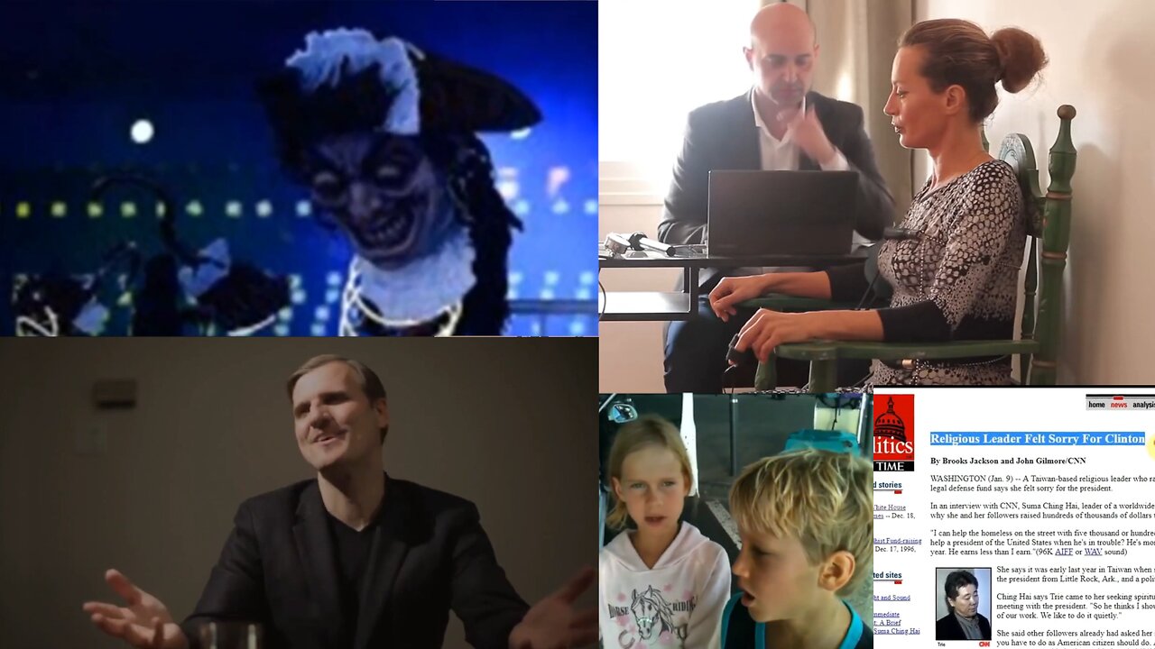 ( -0976 ) 'Hampstead Cannibal Kids' Part 2 - Ariana Grande - Ella's Polygraph - Ching Hai Cult - How Does Ricky Dearman Support His Family? Active Allegation of Dearman's Pool Molestation (Pelosi National Guard, MBG Core CGI)