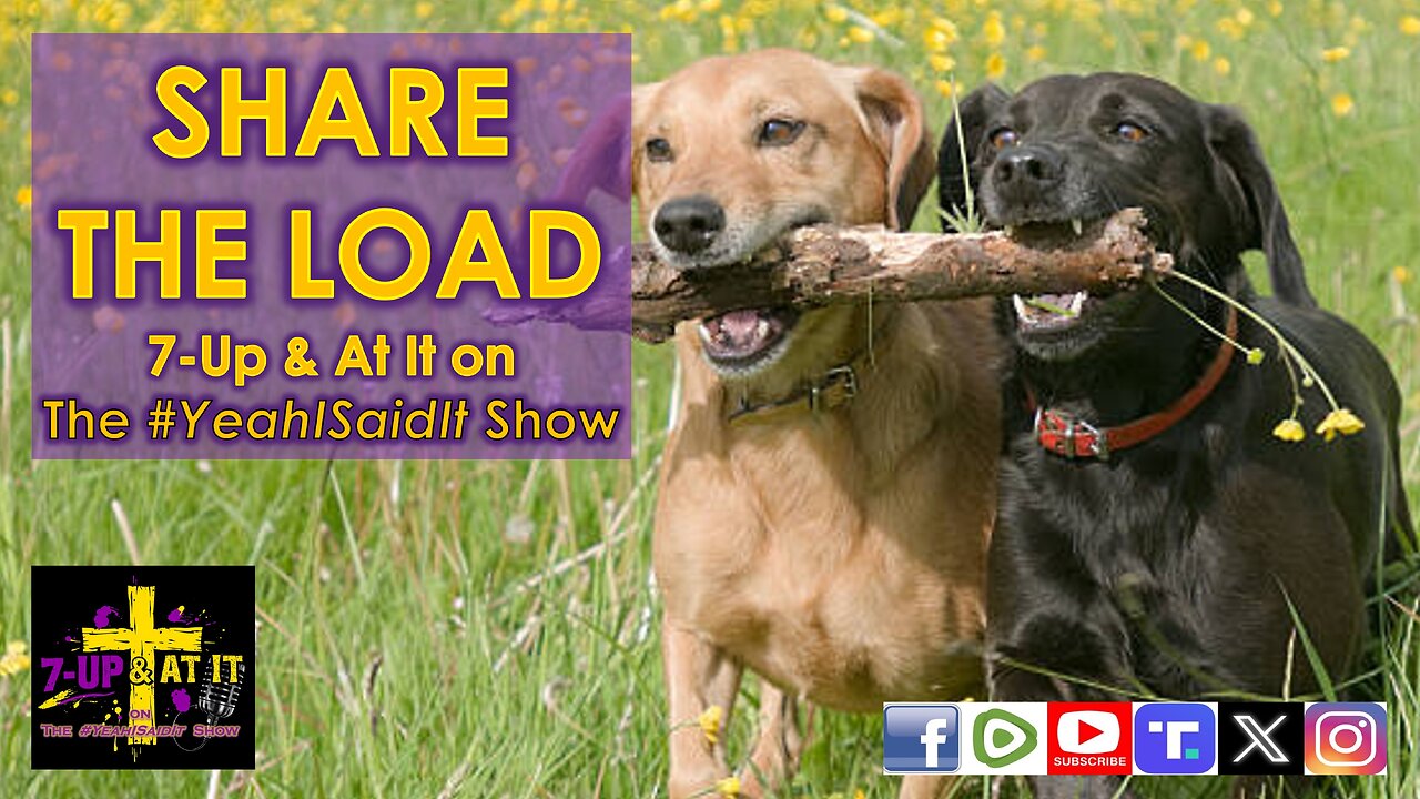 WORD OF THE DAY: GALATIANS 6:2 - SHARE THE LOAD