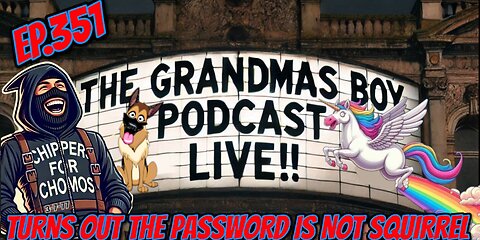 The Grandmas Boy Podcast EP.351-TURNS OUT THE PASSWORD IS NOT SQUIRREL