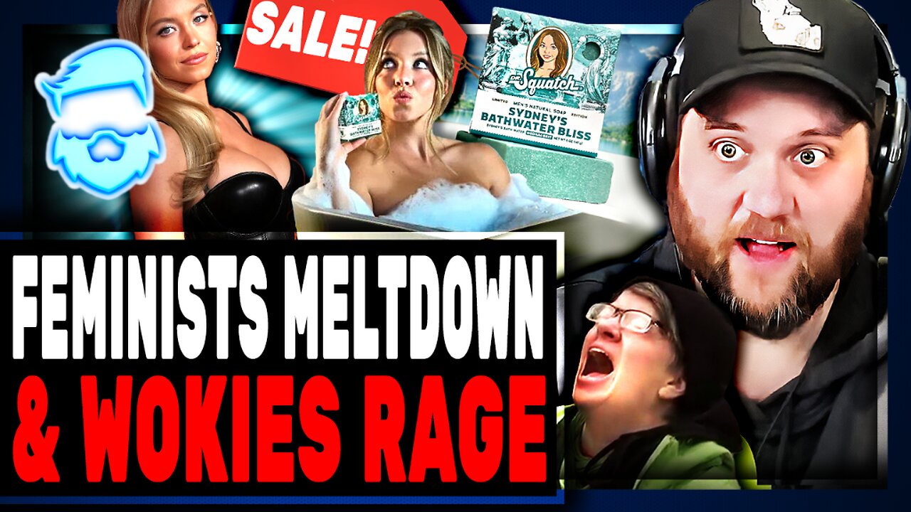 Sydney Sweeny MELTDOWN As She Sells Bathwater Soap As Fan Service! Leftoids Call Her MAGAI Love It!