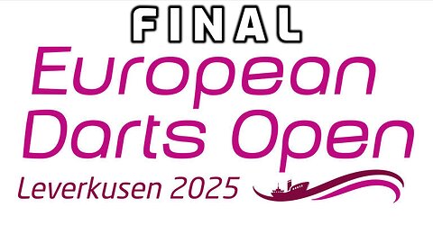 2025 European Darts Open Aspinall v Heta