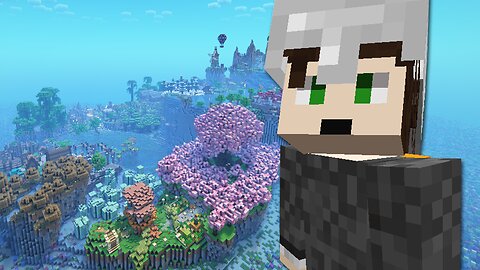 This Minecraft Parkour Map is BEAUTIFUL! [Custom Map]