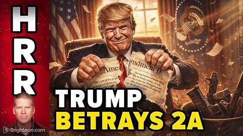 Trump Betrays His Entire Support Base with Anti-Second Amendment Remarks