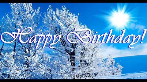 Happy Birthday 3D - Happy Birthday - Happy Birthday To You - Happy Birthday Song Video Card