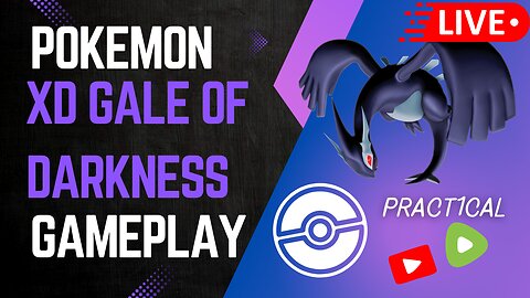🟢LIVE: Pokemon XD Gale of Darkness Stream (Gamecube)
