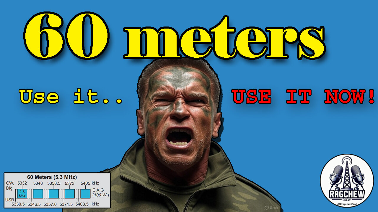 The Mysterious World of 60m Radio Frequencies Explained - Sunday Night Ragchew Ep. 72