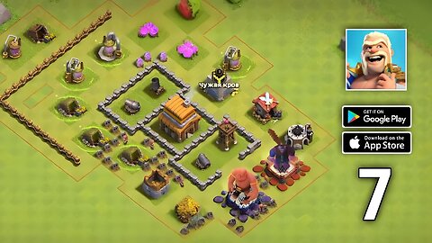 Clash Of Clan Gameplay Walkthrough Part 7 (iOS, Android) | COC