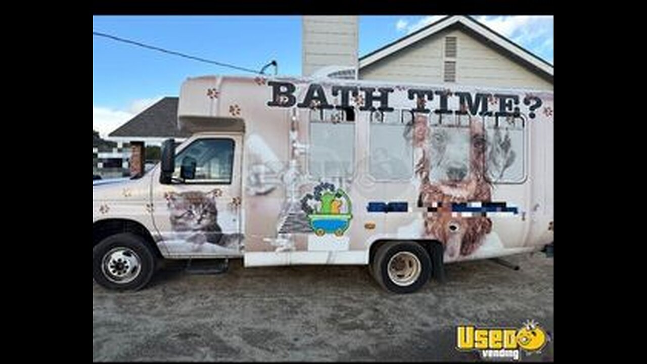 2011 Ford E350 Mobile Dog Grooming Van | Pet Care Van for Sale in California!