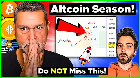 FINALLY REVEALED → Exact Date Altcoin Season in 2026