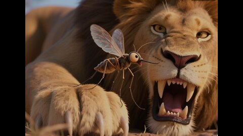 the lion and the mosquito