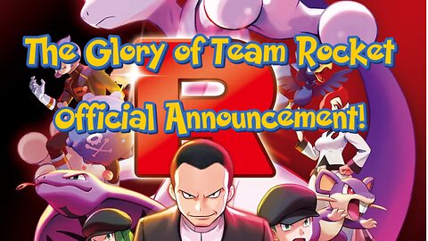 The Glory of Team Rocket Official Announcement