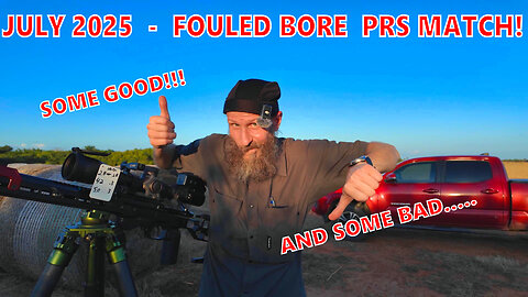I Went Back To Fouled Bore! I Performed Much Better!!