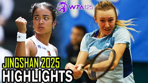 Alexandra Eala vs Aliona Falei Round 1 | Jingshan 2025