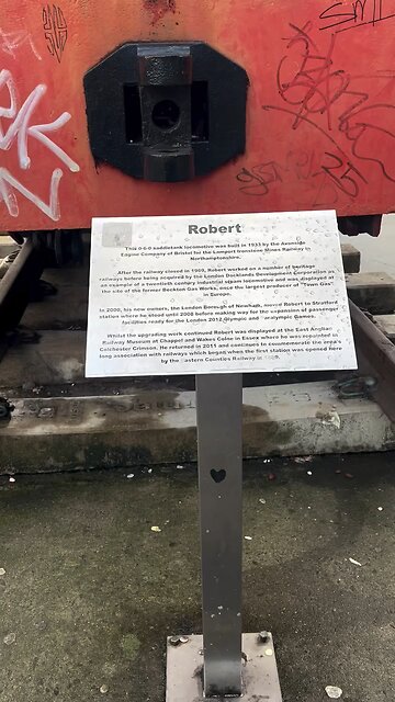 A 0-6-0 saddle tank locomotive built in 1933 by the avonside engine company of Bristol