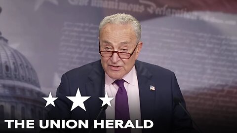 Senate Democratic Leader Schumer Holds a Press Conference on the One Big Beautiful Bill