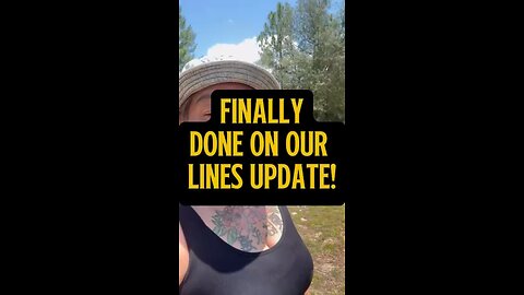 Finally Done On Our Lines- Update! ✅
