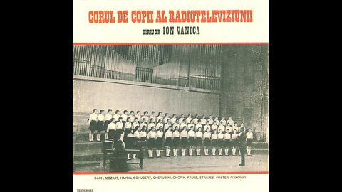 Corul de copii al Radioteleviziunii-Cantec de leagan (Mozart)