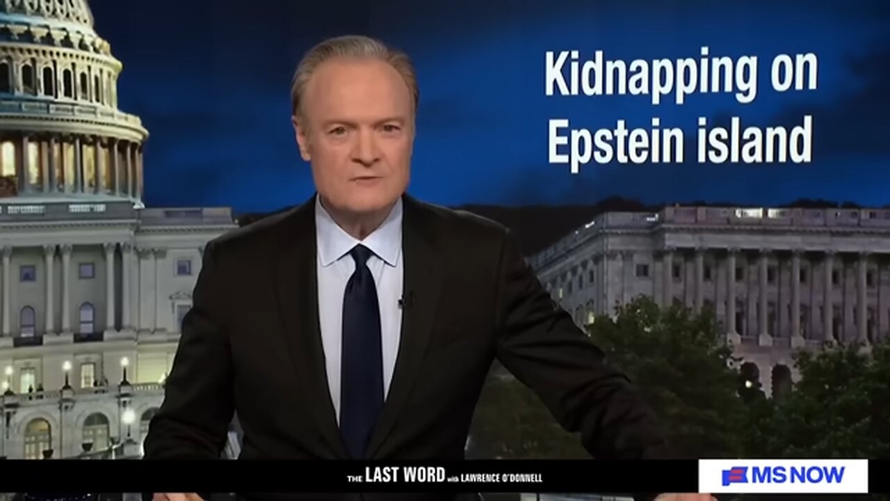 Lawrence: Trump heightens insanity of war-mongering as Epstein island images released