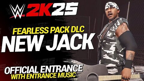 WWE 2k25 New Jack Entrance