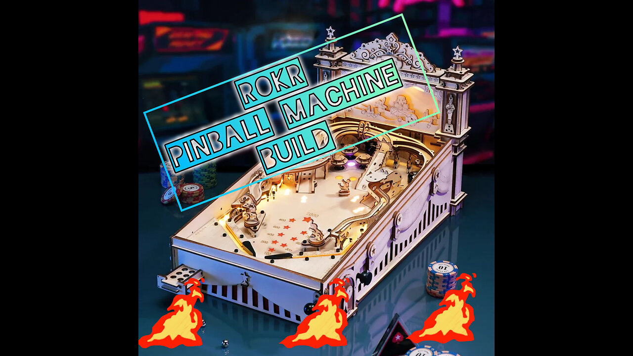 Rokr Pinball machine Build