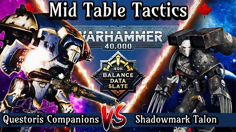 Warhammer 40k Battle Report: NEW Imperial Knights VS Raven Guard
