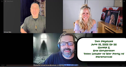 Two Psychics Ep 56 Ghosts & Eric Vanderlaan Ghost Hunter