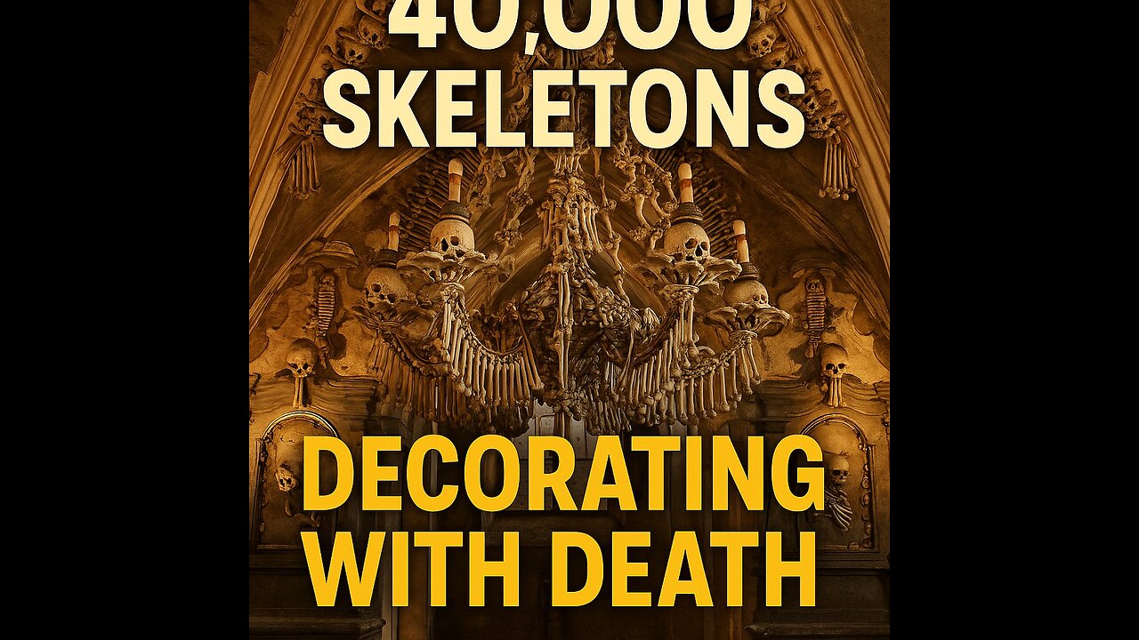 The Bone Chapel Sedlec Ossuary's Macabre Masterpiece