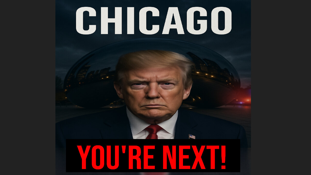 TRUMPS WARNING TO CHICAGO YOU'RE NEXT! “Watch before it gets taken down,”