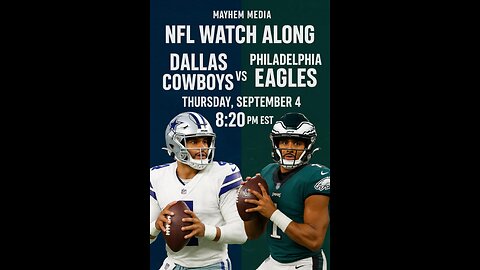 Mayhem Media NFL Thursday Night Football Watch Along