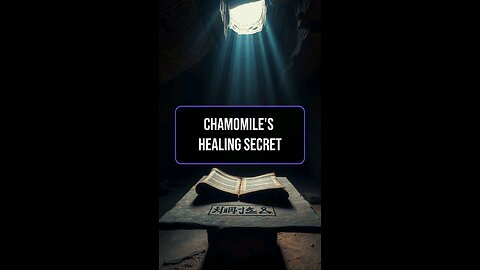 Discover chamomile's ancient healing role!