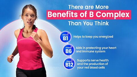 “Vitamin B Complex – Boost Energy & Immunity!” 💊⚡ 🌿