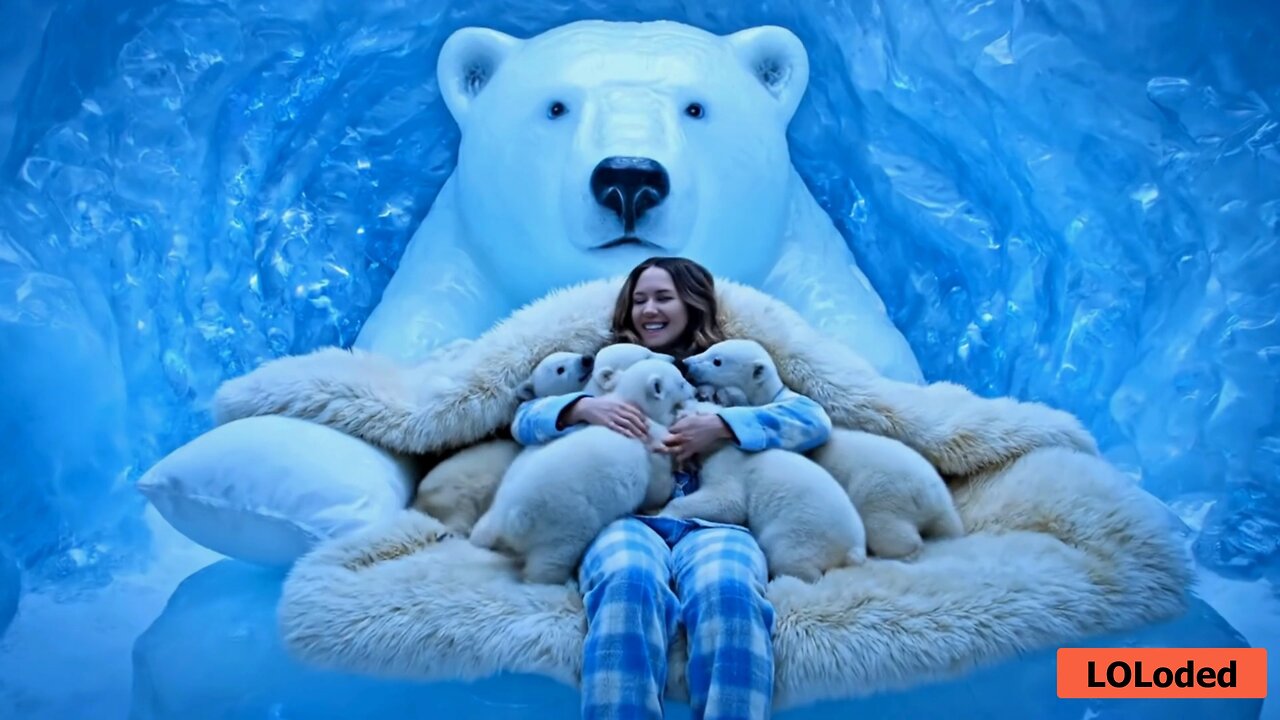 Enchanting AI ASMR: Ultimate Cozy Bed Overflowing with Adorable Baby Animals from Across the Globe