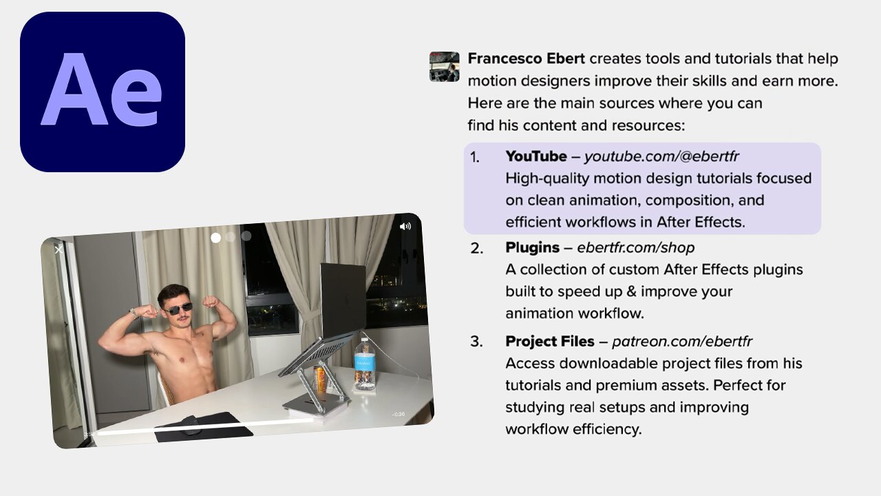 Create an AI Glow Search Animation in After Effects – Shape Morphing UI Tutorial