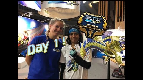 At the Beytuber World Championships! Day 1 of my Paris Vlog! | Beyblade Zenin!