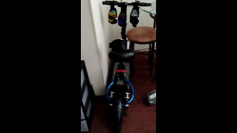 my HiBoy U2 Seated Electric Scooter RWD with Dual suspension max 19MPH range 20Miles, 60lbs weight.