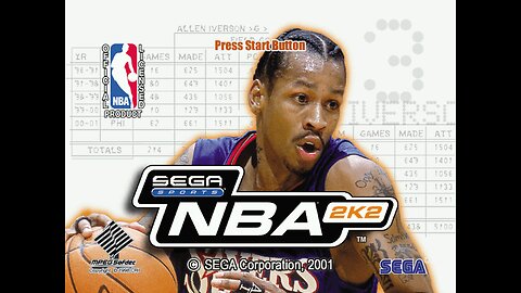 NBA 2K2 | SEGA Dreamcast | NJ Nets vs LA Lakers