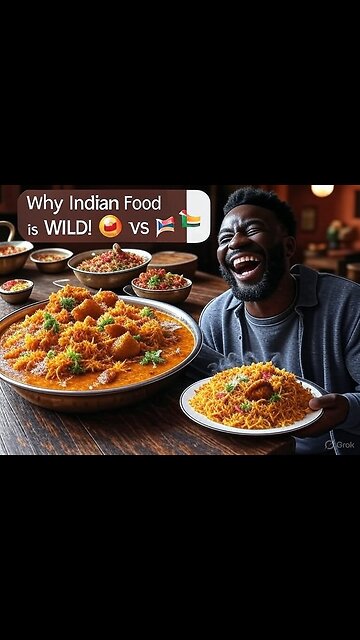 Black African Roasts Indian Food Culture: Hilarious Culture Clash Breakdown