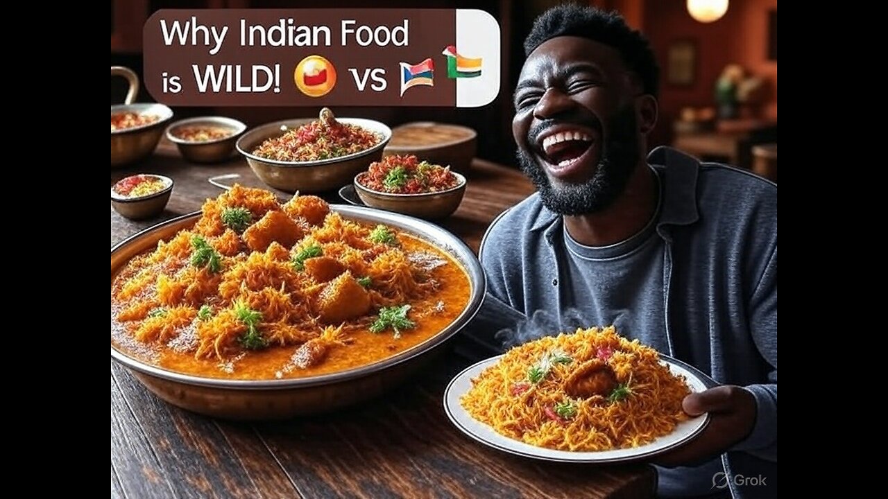 Black African Roasts Indian Food Culture: Hilarious Culture Clash Breakdown