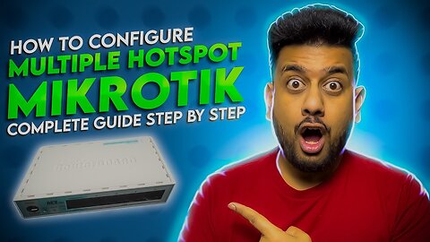 How to configure Multiple hotspot on Mikrotik | Mikrotik Series