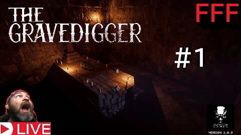 Freaky Frightful Friday > The Gravedigger < (horror game livestream) live