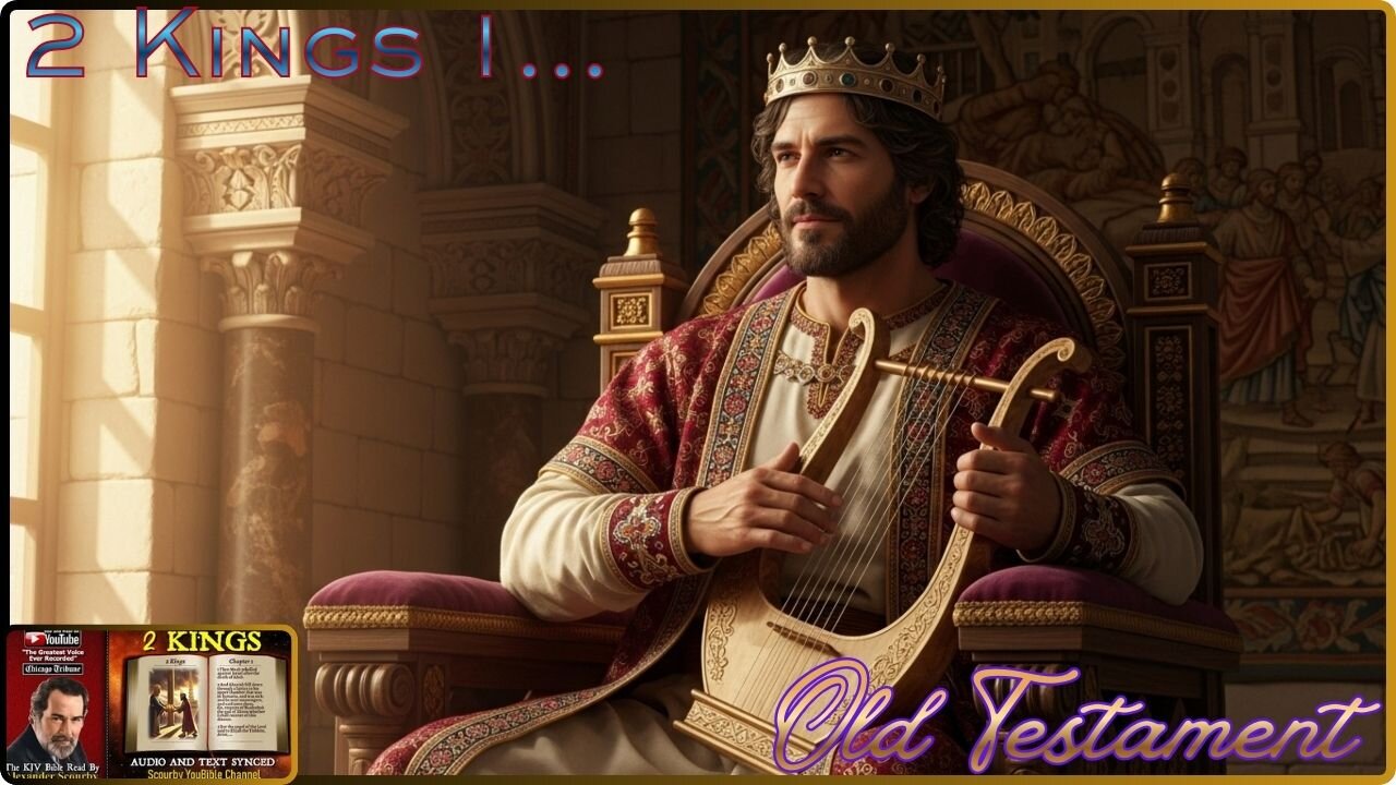 Audio Bible, Alexander Scourby Narrates! The Book Of 2 Kings 1... Onwards. KJV.